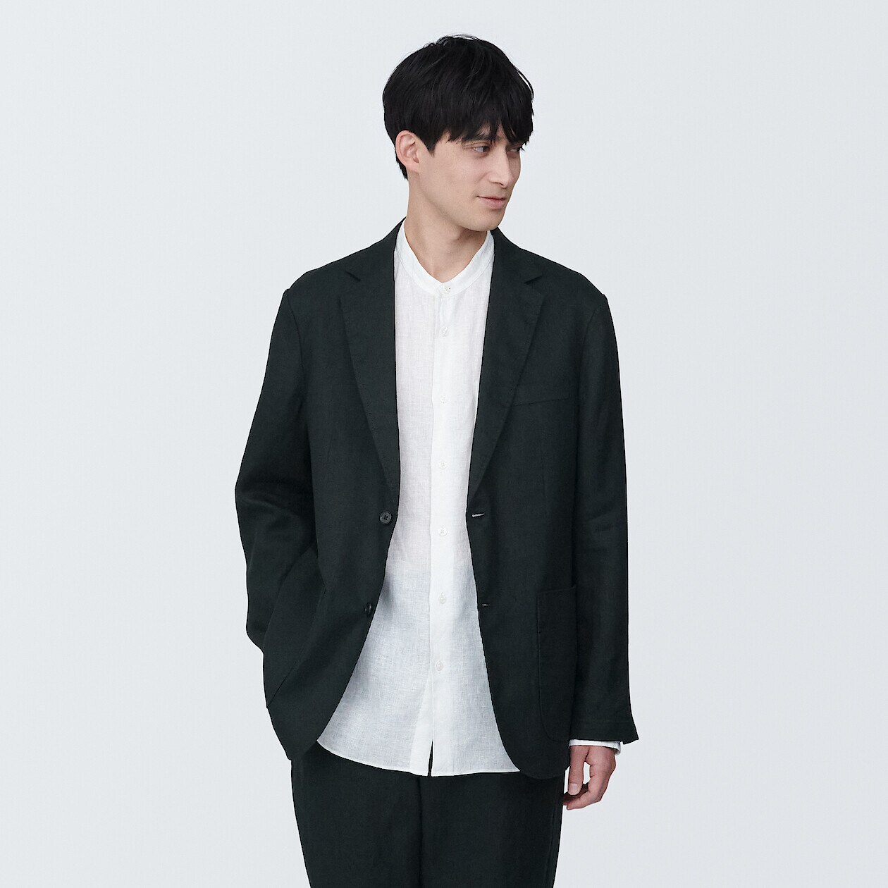 Shop Linen Jacket online | Muji KSA