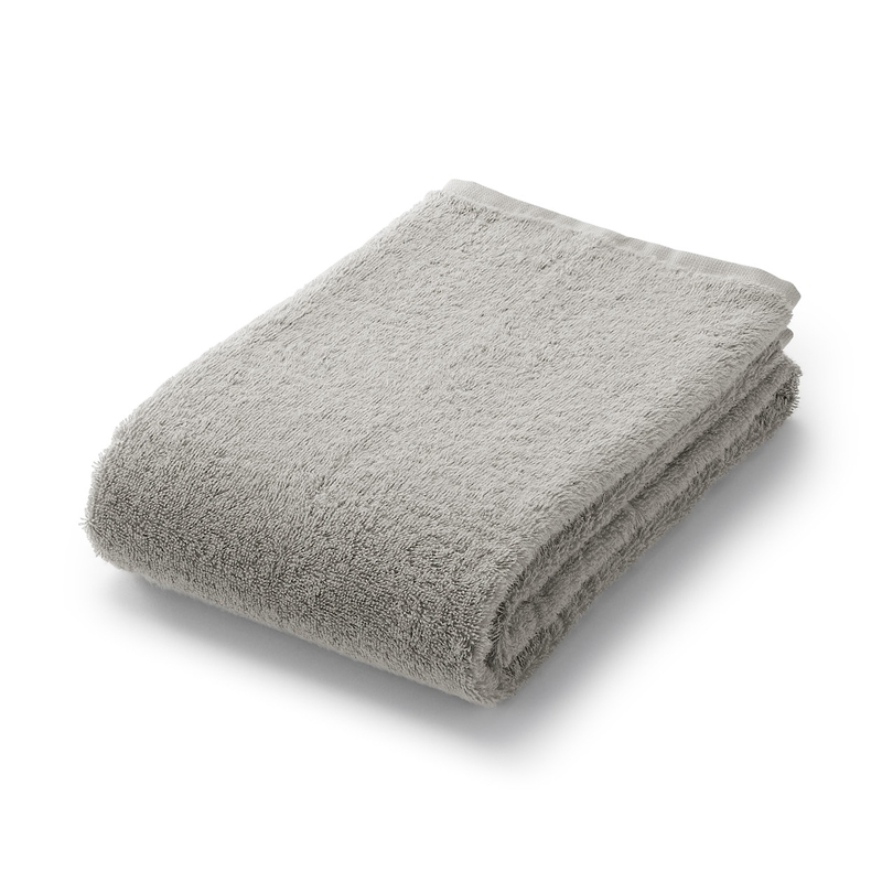 PILE SMALL BATH TOWEL WITH FURTHER OPTION AND LOOP 60*120cm Light grey