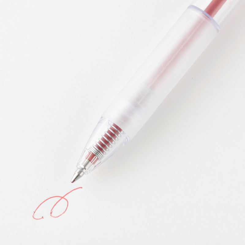 MUJI Polycarbonate Ball Point Pen (Red) 1 PC